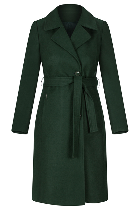 Klasyczny płaszcz Tamara zielona